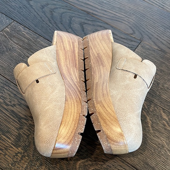 KorkEase Shoes Korks Frankie Boston Style Platform Mules Clogs